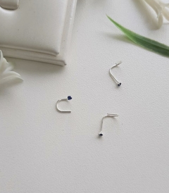 Piercing Nariz Azul