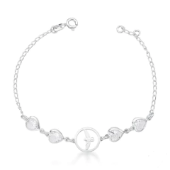 pulseira divino com pedras