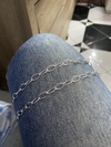 pulseira argolas ovais