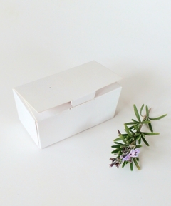 100 cajitas para 2 trufas o bombones SV6 blanca - comprar online