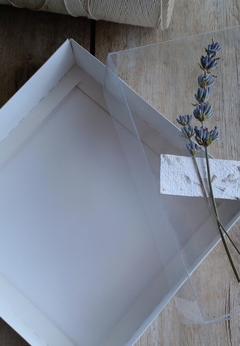 50 Cajas de 15.5 x 15.5 x 3 cm TF60 blancas en internet