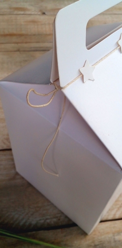12 Cajas Maletín de 13 x 13 x 16 cm M3 Blanca - tienda online