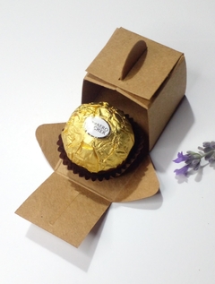 50 cajitas mini para trufa o bombón SV9 liner - Papelera Guze