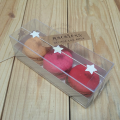 50 Cajas De Acetato Para Macarons Alfajorcitos regalos Ac21 - comprar online