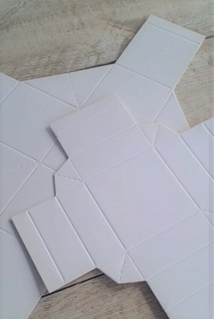 20 cajitas con tapa de 5 x 5 x 5 cm SV21 blancas - Papelera Guze