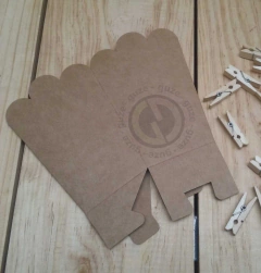 50 Cajas para macetitas, pochoclo Sv24 color madera - comprar online