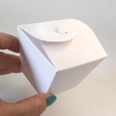 50 Cajitas Para pequeños Regalos Sv30 Blancas