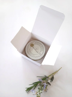 50 cajitas para cosmética, velas. souvenir SV5 blanca - comprar online