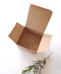 50 cajitas para cosmética, velas. souvenir SV5 color madera - comprar online