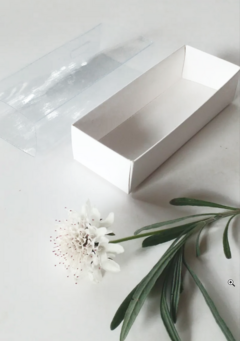 20 Cajas Con Funda Para Bombones, Souvenir Tf51 Blancas - comprar online
