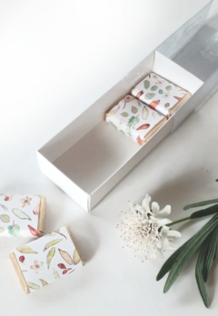 20 Cajas Con Funda Para Bombones, Souvenir Tf51 Blancas