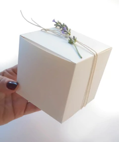 20 Cajas de 8 x 8 x 8 cm Ti2 blancas - comprar online