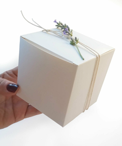 100 Cajas de 8 x 8 x 8 cm Ti2 blancas