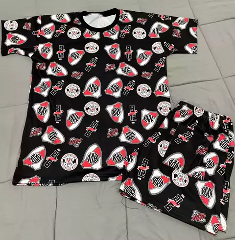 Pijama Corto "River" - comprar online