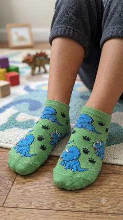 Dinosaurios Soquete Infantil