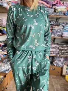 Pijama "Mariposas" - Manga Larga