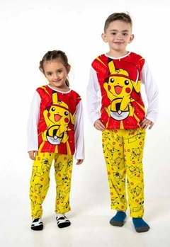Pijama "Pokemón, Pikachu"