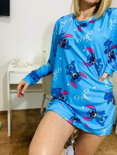 Remerón Manga Larga "Stitch"