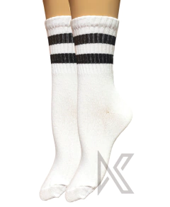 Tenis de "Blancas con rayas Negras" - comprar online