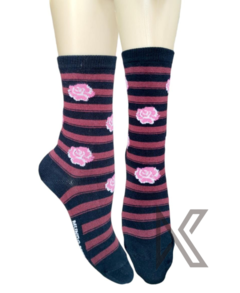 Tres Cuartos Dama "Rosas" - comprar online