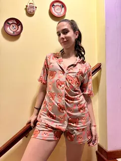 Camisero Dama "Ositos" - Kiria Medias