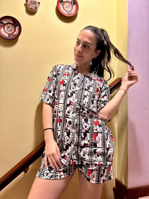 Camisero Dama "Mickey y Minnie" - comprar online