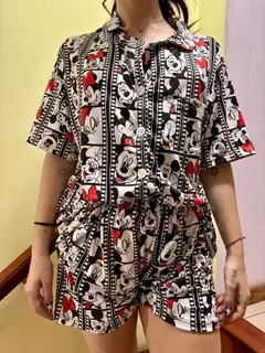 Camisero Dama "Mickey y Minnie" - Kiria Medias