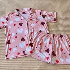 Camisero Dama "Corazones Marrones" - Kiria Medias