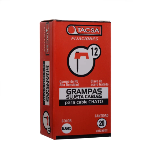 Grampas Sujeta Cable Tacsa N° 12