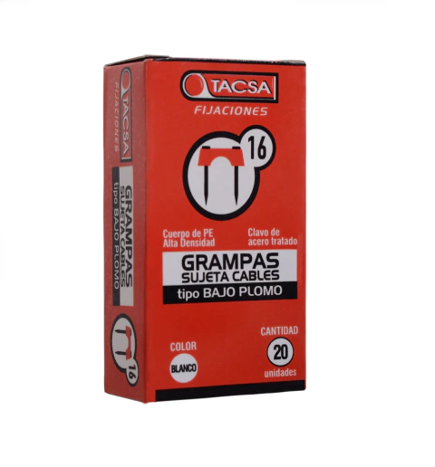 Grampas Sujeta Cable Tacsa N° 16