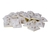Base Porta Precintos 19x19 mm Blanco (50u.)