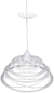 Lampara Colgante de Chapa Ferrolux York 37 cm Blanco - comprar online