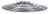 Lampara Colgante de Chapa Ferrolux York 37 cm Plateado - Udachi