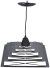 Lampara Colgante de Chapa Ferrolux York 32x32 cm Plateado en internet