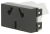 Tomacorriente Binorma 10A Jeluz Verona Platinum Negro - comprar online