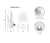Luz de Noche 1W Con Tecla TBCin - comprar online