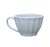 Taza de Cerámica Facetada Gris 350ml