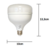 Lampara Led Alta Potencia Galponera 40w Jeluz Luz Cálida - comprar online