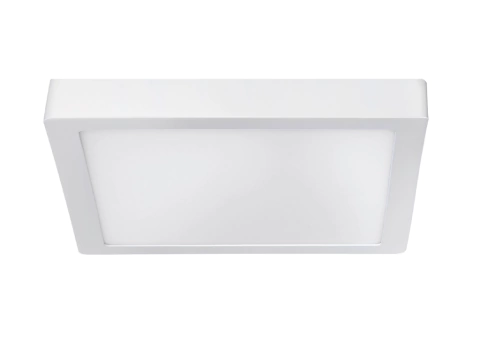 Plafón Cuadrado Led Superficial de 24w Luz Cálida / Fría