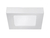Plafón Cuadrado Led Superficial de 12w Luz Fría / Cálida