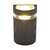 Aplique Unidireccional Exterior Oval Negro Aluminio GU10 - comprar online
