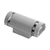 Aplique Bidireccional Exterior Oval Gris Aluminio GU10