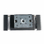 Aplique Bidireccional Exterior Oval Negro Aluminio GU10 - tienda online