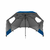 Sombrilla De Playa Con Rompeviento 2,5m Con Funda Azul Vonne