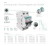 Interruptor Termomagnético Bipolar 6A Jeluz - comprar online