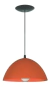 Lampara Colgante Pvc 26 Cm Techo Apto Led Varios Colores - tienda online