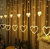 Cortina de Luces Led Corazones Blancas 3 Metros - tienda online