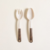 Set de cubiertos para ensalada de fibra de bambú PRUNUS