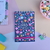 Libreta mini anillada con elastico