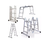 Escalera Plegable Aluminio 4X3 Akai Energy